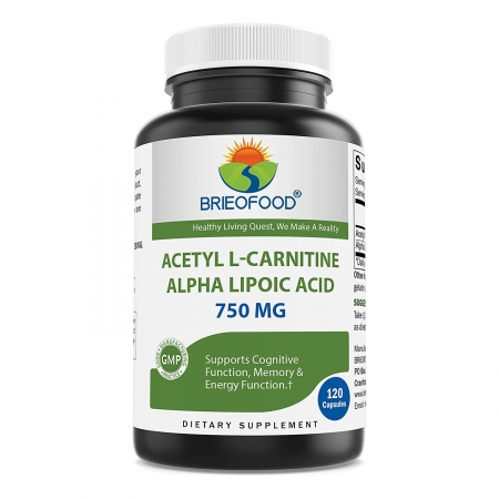 Brieofood Acetyl L Carnitine Alpha Lipoic